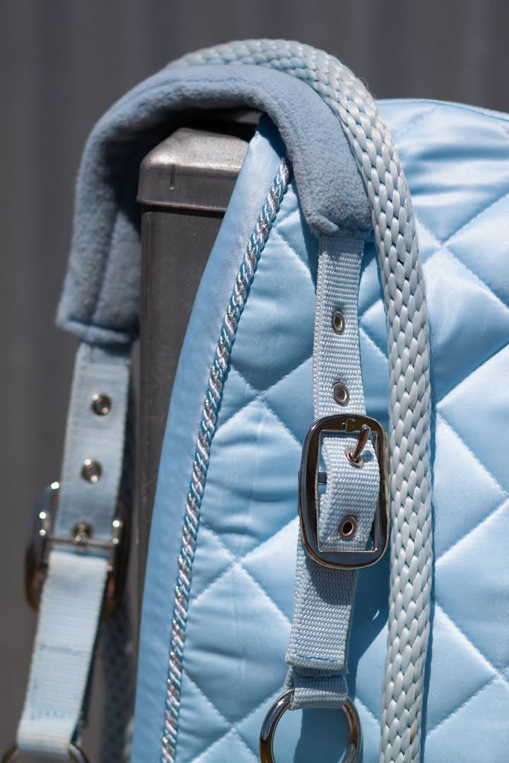 Sky Blue - Fleece Halter & Lead Rope