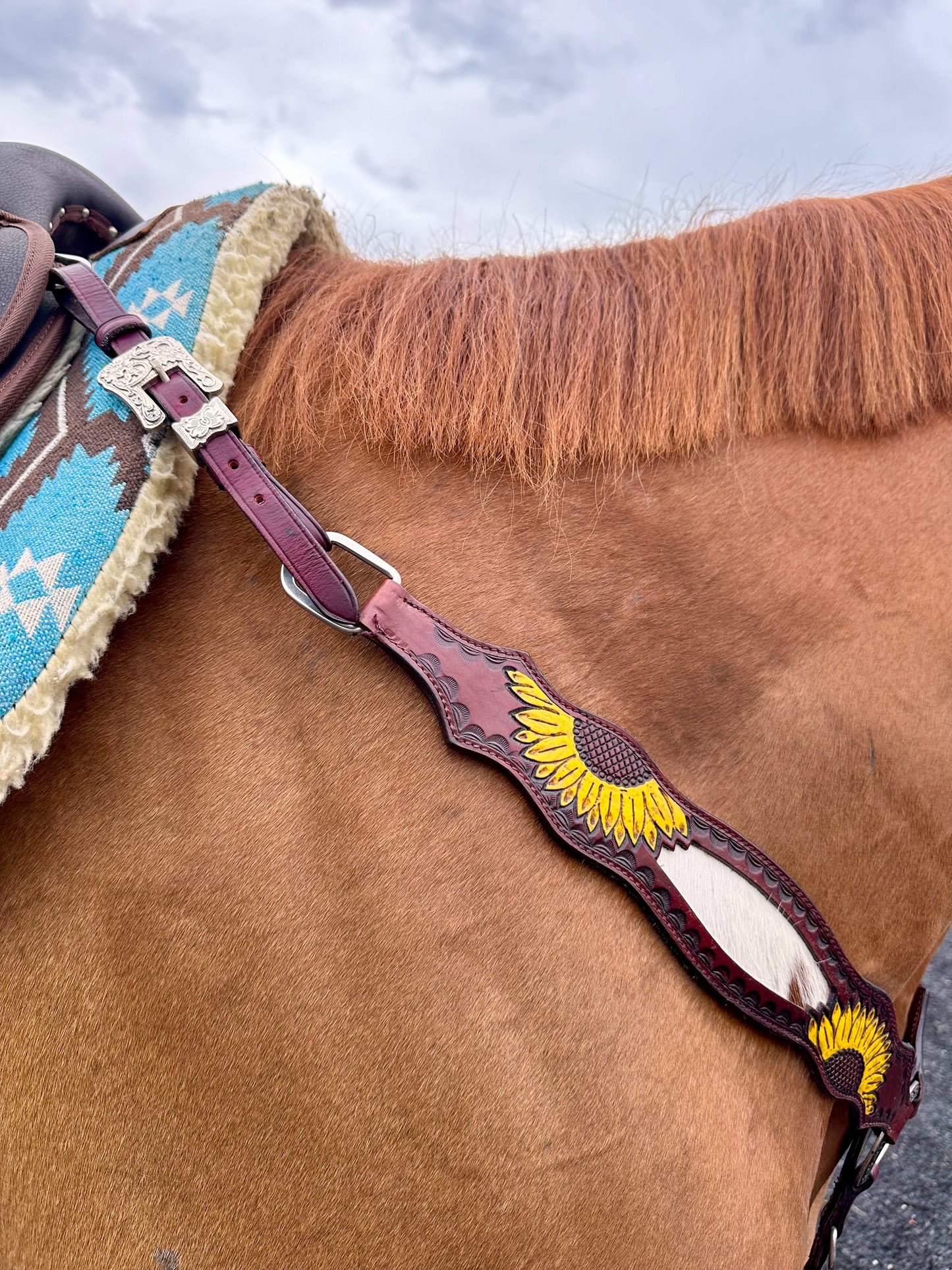 Sunflower Bridle & Breastplate Set