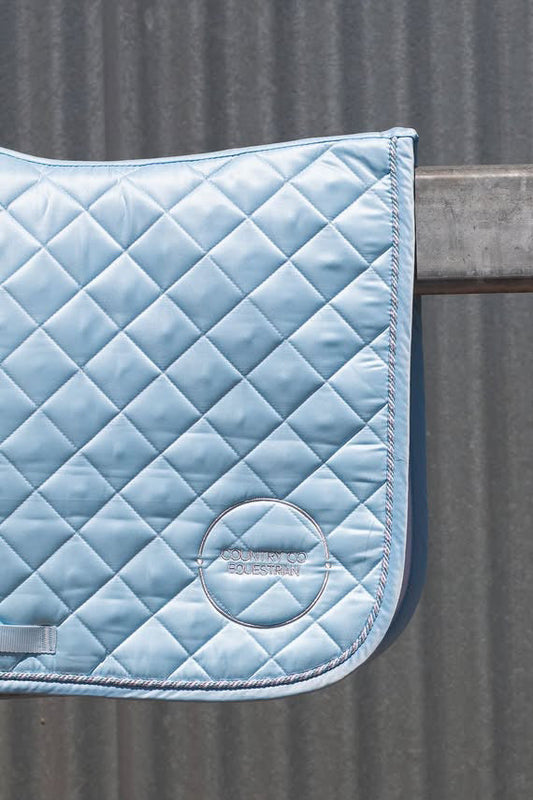 Sky Blue - Satin Saddle Pad